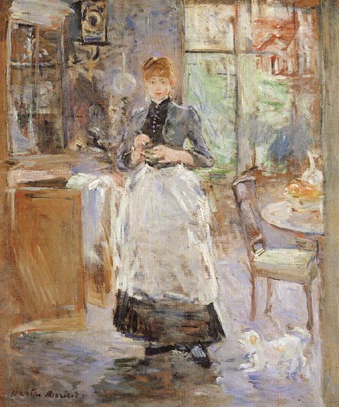 Berthe Morisot In the Dining Room oil painting image